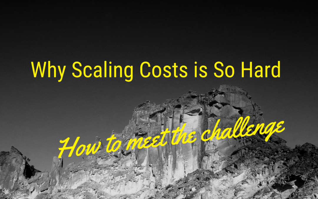 Why Scaling Costs in a Growing Business is so Hard